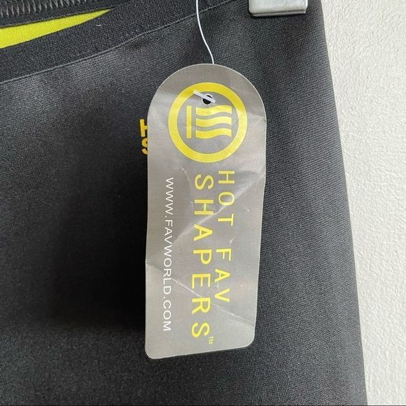 Hot Shapers Black Capri length ~ Size L - Picture 6 of 9